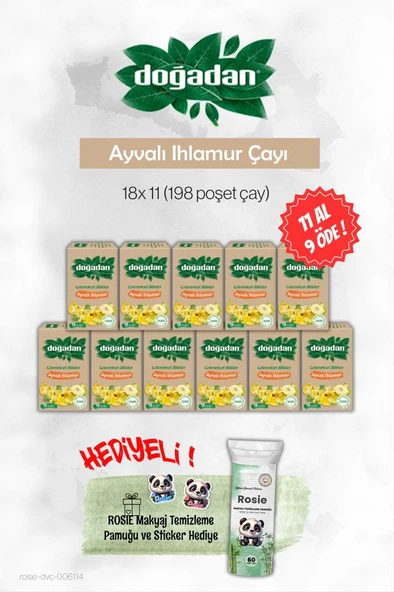 Doğadan Ayvalı Ihlamur Çayı 11 AL 9 ÖDE ve Rosie ürün görseli