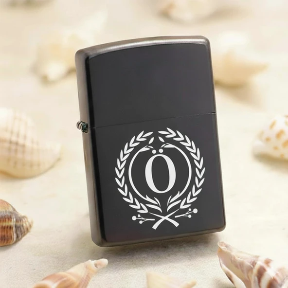 Ö Harfli Kişiye Özel Harf Baskılı Benzinli Çakmak ürün görseli 1