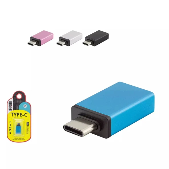 Hadron Hdx5050 Type-C To Usb3.0 F Çevirici Çok Renkli ürün görseli