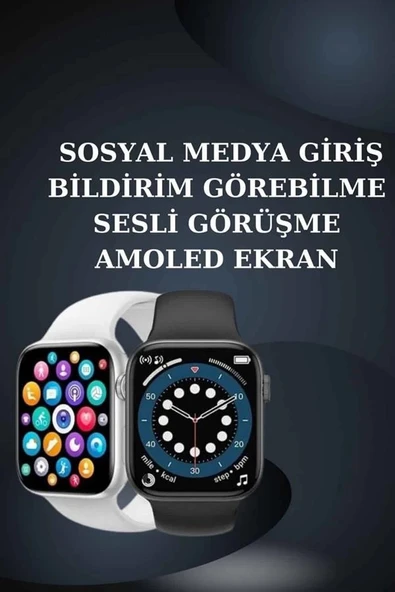 2025 Model Akıllı Saat ve Yeni Nesil Pro Bluetooth Kulaklık TWS Yüksek Ses Kaliteli ürün görseli 1