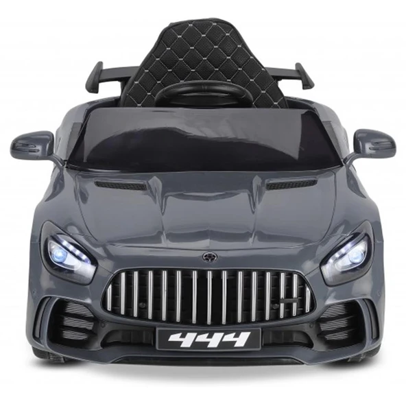BABYHOPE 444 GTR SPORT 12V UZAKTAN KUMANDALI AKÜLÜ ARABA KOYU GRİ - 2