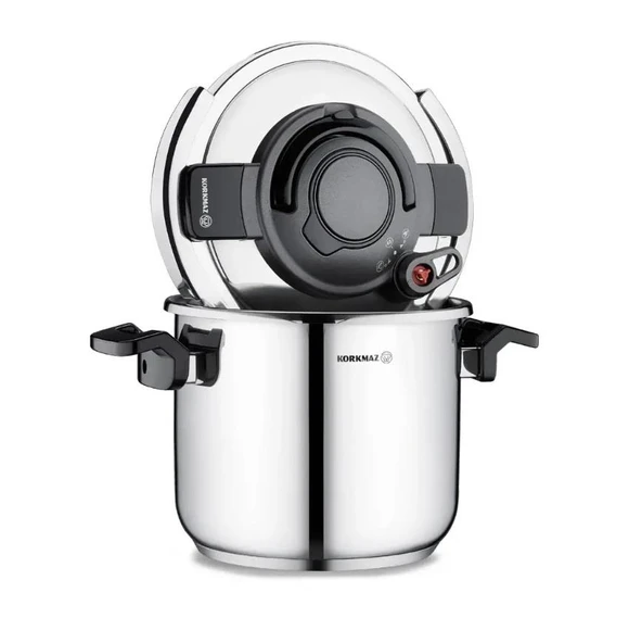 KORKMAZ A173-01 ALESSA 7 LİTRE DÜDÜKLÜ TENCERE - 2