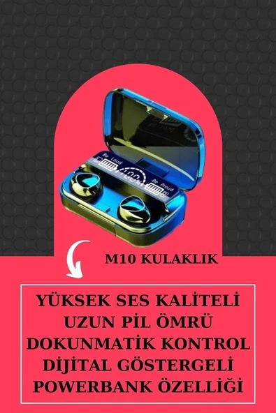 İkili Set Akıllı Saat Ve Bluetooth Kulaklık Kablosuz Uzun Pil Ömrü Spor Modları - Resim 3