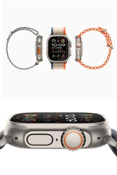 Akıllı Saat Bluetooth Bağlantılı NFC ve GPS Uyumlu Nabız Ölçer Sesli Görüşme - Resim 3