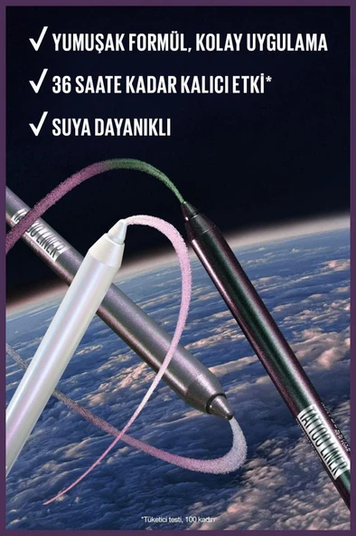Maybelline New York Tattoo Liner Jel Göz Kalemi - 822 - Resim 3