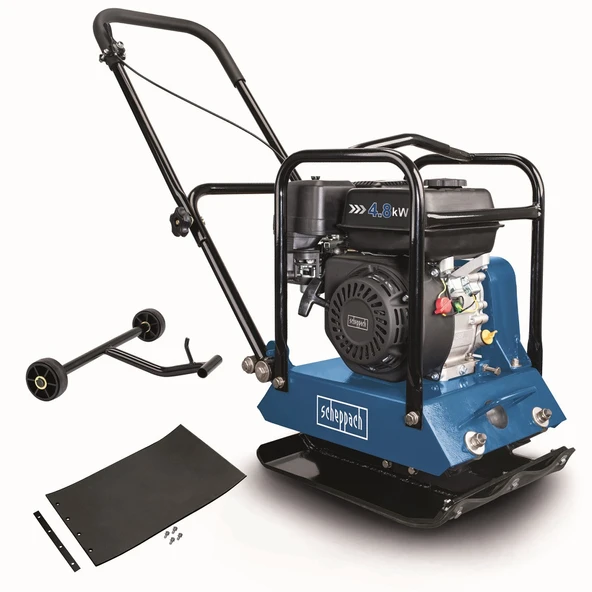 Scheppach HP1200S Benzinli Kompaktör Zemin Sıkıştırma Makinesi