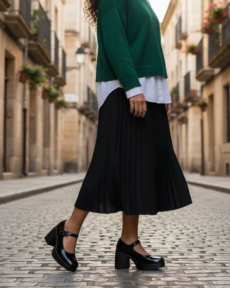 SOFIA MARE  11706 KADIN TOPUKLU AYAKKABI ürün görseli 1