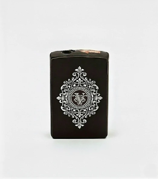 V Harfli Detaylı Kişiye Özel Harf Baskılı Gazlı Çakmak