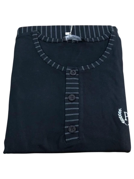 Pijadore Erkek %100 Pamuk Süprem Mevsimlik Uzun Kollu Pijama Takımı 1931 - 5