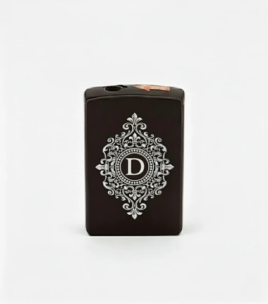 D Harfli Detaylı Kişiye Özel Harf Baskılı Gazlı Çakmak