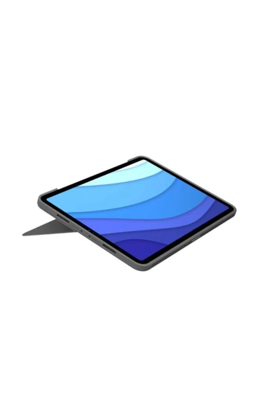 Logitech Combo Touch Klavyeli iPad Kılıfı, Ayrılabilir, Trackpad ve Smart Connector Özellikli, Arka Aydınlatma ve Destek Ayaklı Klavye, iPad Pro 11 inç 1. 2. 3. ve 4. Nesil ile Uyumlu, Gri - 4