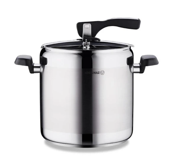 KORKMAZ A157 TURBO 9 LİTRE DÜDÜKLÜ TENCERE - Resim 2