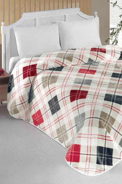 Lacasa 1103 Çift Kişilik Battaniye Bordo ürün görseli