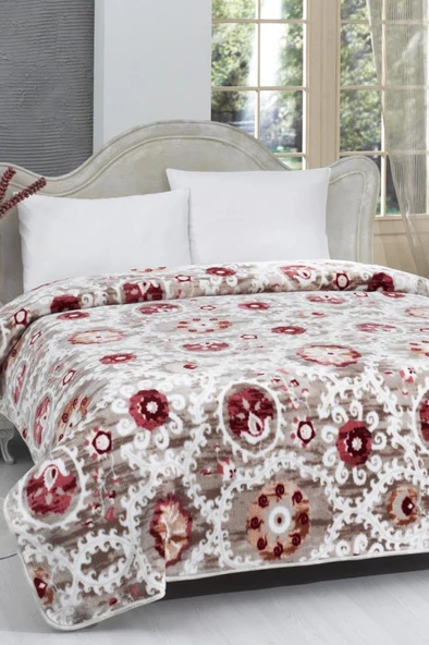 Lacasa 1099 Çift Kişilik Battaniye Mürdüm ürün görseli