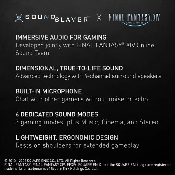 Panasonic SoundSlayer Giyilebilir Oyun Hoparlörü SC-GN01PPFF - 2