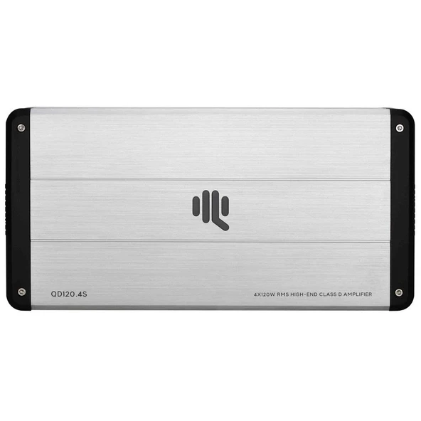 QD120.4S | QLine D Sınıfı 4 Kanal Amplifikatör 4 Ohm 4*120W RMS ürün görseli