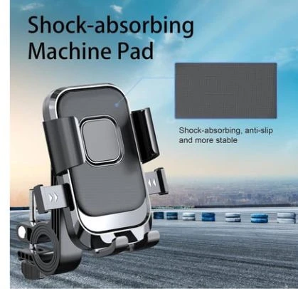 Hds096 Ayarlanabilir Bisiklet Motosiklet Otomatik Tuşlu Motorsiklet Ayna Bağlantılı Telefon Tutucu - Resim 4