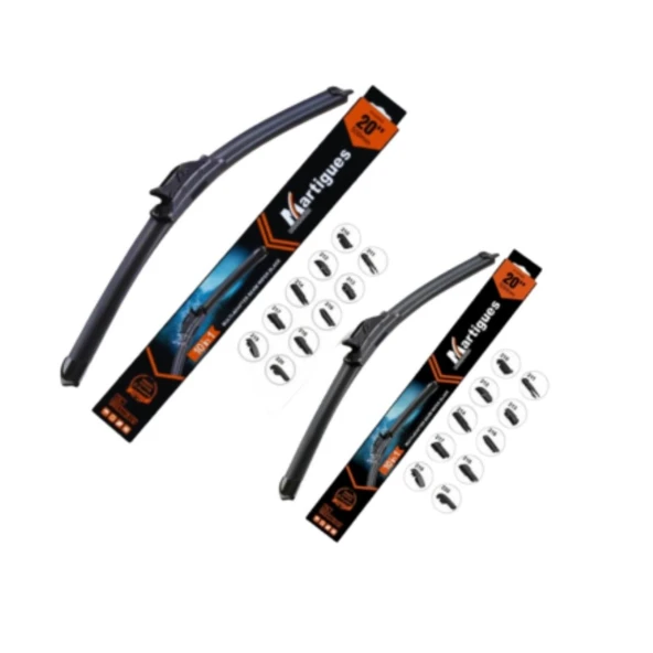 Polo VI Silecek Takımı  2017-Günümüz Uyumlu 650mm + 450mm (10 Aparatlı) ürün görseli 1