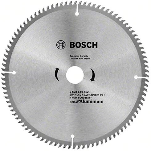 Bosch Eco 254 30 Mm 96 Diş Alüminyum Daire Testere Bıçağı B2608644412 Bosch