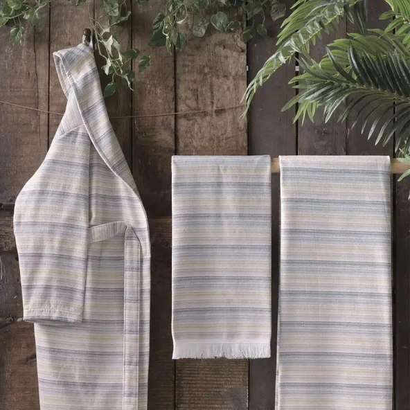 Sarev Julian Havlu Bej 50x90 - Resim 3