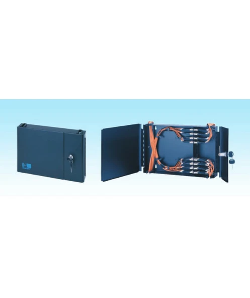 12 Port Duplex SC Duvar Tipi Patch Panel ürün görseli 1