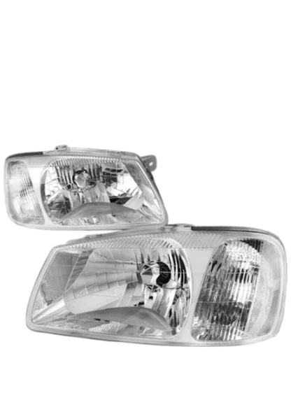Hyundai Accent Era Sağ Sol Ön Far Takımı Motorlu 2006--2011 - 1