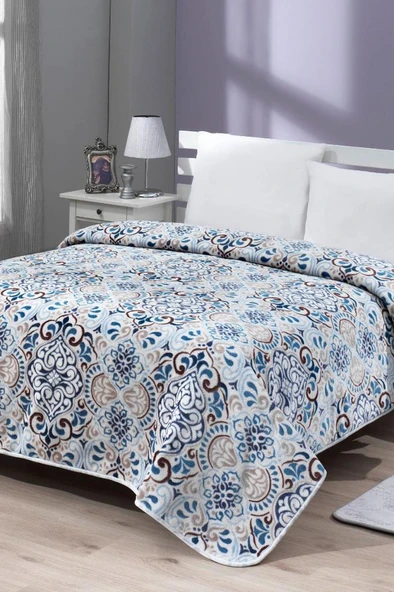 Lacasa 1097 Çift Kişilik Battaniye Mavi ürün görseli