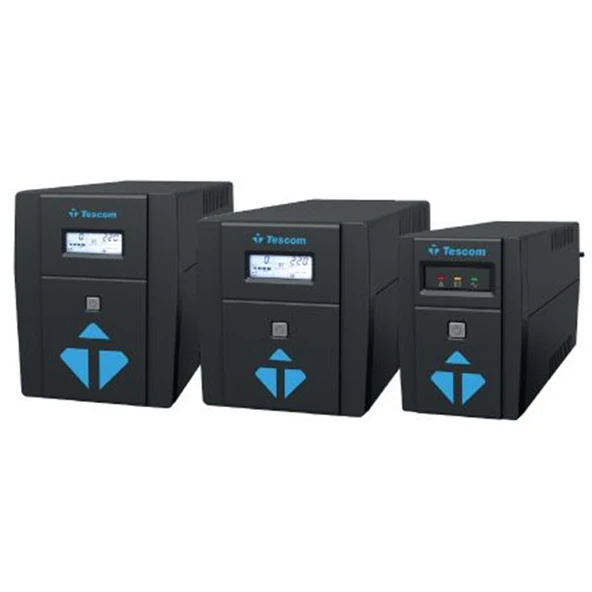TESCOM LEOAP 800VA 1F/1F (1X9AH) 5/10DK LINE INTERAKTIF UPS ürün görseli 1