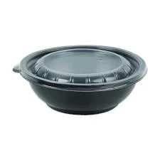 Salata Kabı Siyah 500  Gr Kap+Kapak 70 Adetli ürün görseli