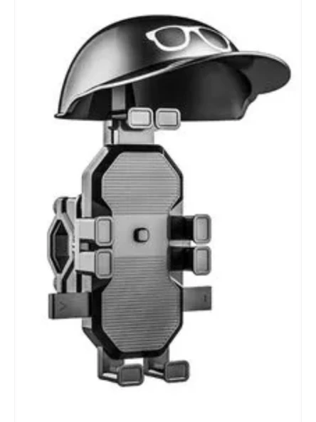 Motor Motosiklet Bisiklet Telefon Tutucu YağmurGüneş Koruyucu GoPro Bağlantılı Şok Emici Damper - Resim 4