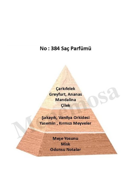 No:384 Kadın Saç Parfümü Floral 150 ml Edt - Mnms384sp - Resim 2