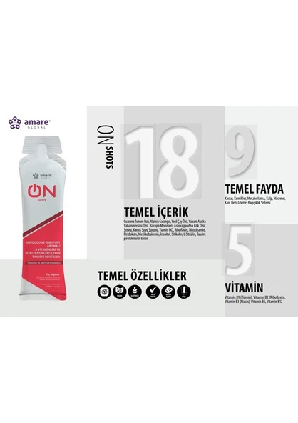 AMARE ON SHOTS ENERJİ - 6