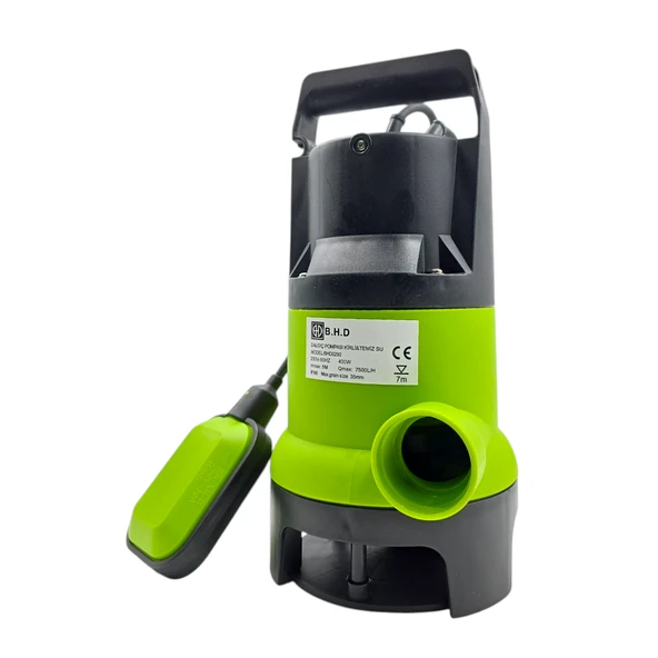 Fixonic B.H.D. BHD00290 400W Kirli/Temiz Su Dalgıç Pompa - Resim 2