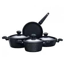 Karaca Biodiamond Antibakteriyel Kulplu İndüksiyon Tabanlı 7 Parça Tencere Seti ürün görseli