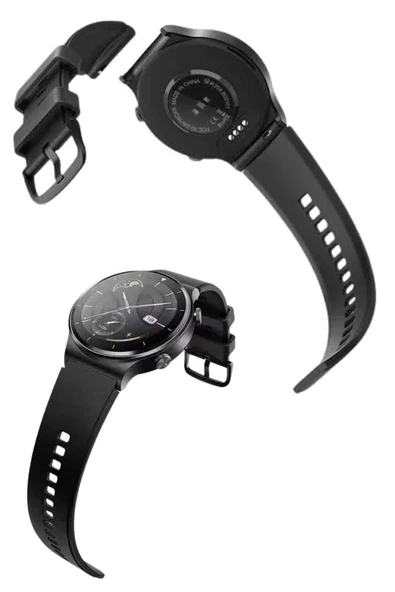 Akıllı Saat Amoled Ekran Bluetooth Bağlantılı Sesli Görüşme Nabız Ölçer - Resim 5