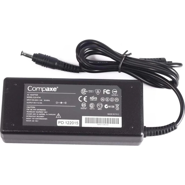 Compaxe Cls-474 Notebook Adaptör 90w 19v 4.74a 5.5x3.0mm