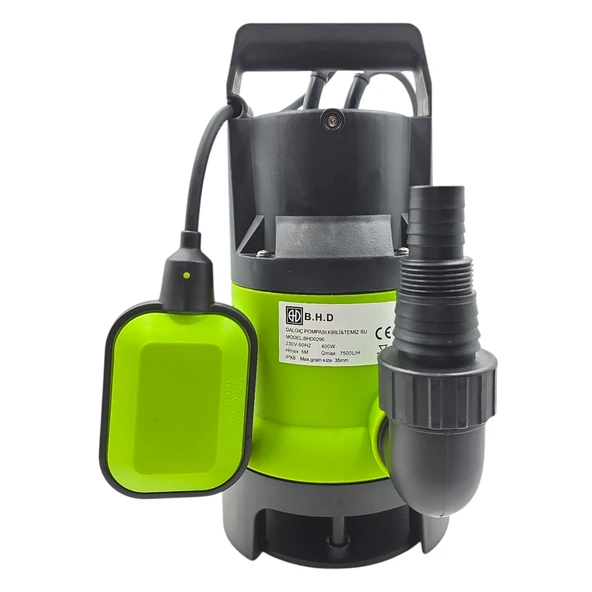 Fixonic B.H.D. BHD00290 400W Kirli/Temiz Su Dalgıç Pompa ürün görseli 1