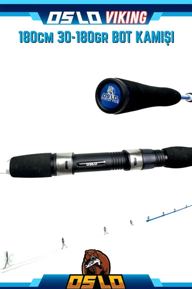 Oslo Viking 180cm 30-180gr Bot Kamışı - Resim 4