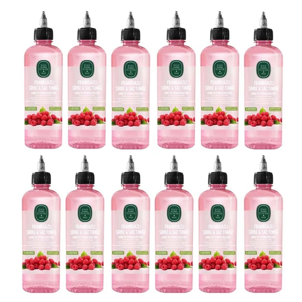 Eyüp Sabri Tuncer Frambuazlı Sirke & Saç Toniği 500 ml X 12 ürün görseli
