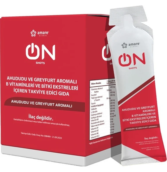 AMARE ON SHOTS ENERJİ