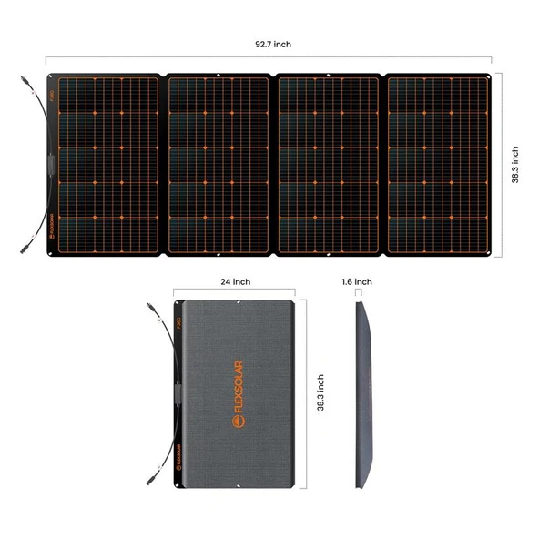 FLEXSOLAR F360 TAŞINABİLİR GÜNEŞ PANELİ 360W ürün görseli 1