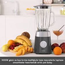 Karaca Multiblend Smoothie Blender Gri 1000w - Resim 3