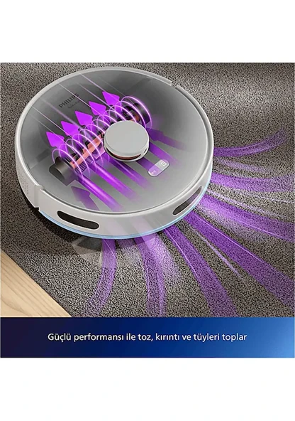 Philips XU7000/02 7000 Serisi Aqua Islak Ve Kuru Temizleme Özellikli Robot Süpürge - 2