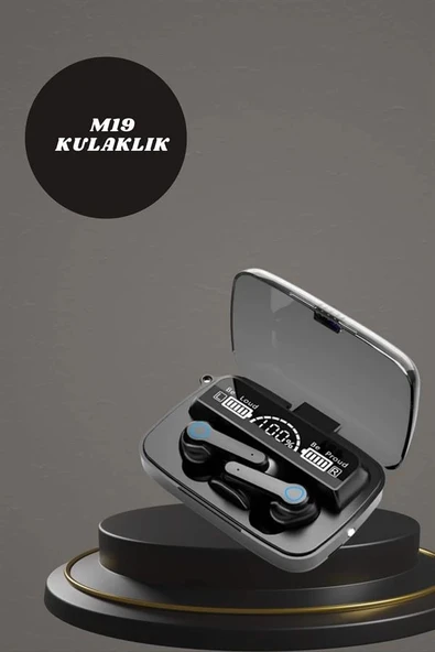 Dijital Göstergeli Powerbank Kulaklık ve 7 Kordonlu Yeni Nesil Akıllı Saat Amoled Ekran - Resim 4