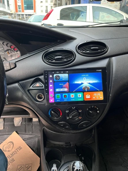 For-x FORD Focus 1(1999-2004)-9''ANDROİD-GERÇEK 2-32GB-WIFI 5.0ghz/bt 5.4-Kablosuz CARPLAY-1080P Hd Kameralı-Teknik Destekli