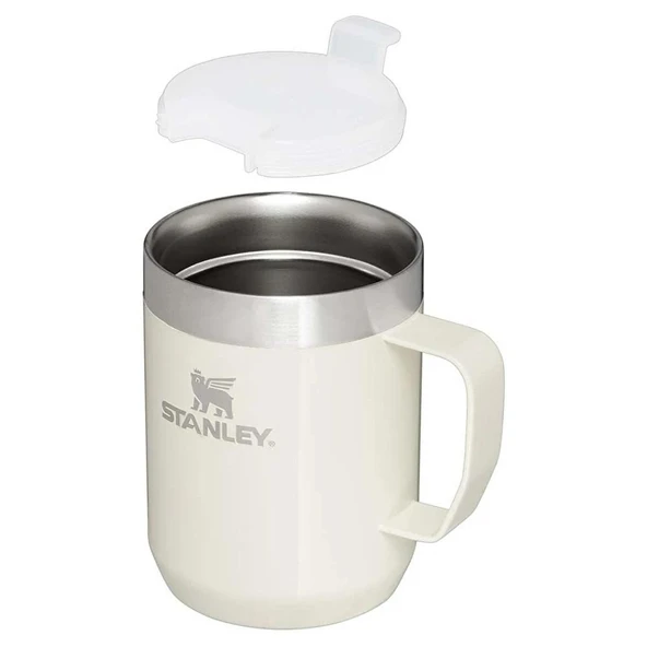Stanley 10-11444-035 The Stay-Hot Camp Mug 0,23L / 8Oz Unisex Bej Termos Bardak - Resim 3