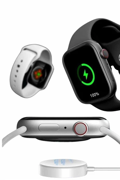 Yeni Model Akıllı Saat Dokunmatik Ekran Unisex Amoled Ekran 44 mm - Resim 3