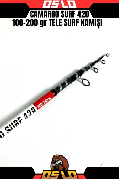 Oslo Camarro 420cm 100-250gr Surf Olta Kamışı - Resim 5