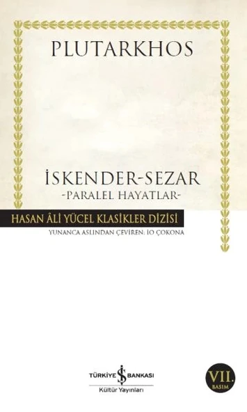 İskender - Sezar - Paralel Hayatlar - Hasan Ali Yücel Klasikleri ürün görseli