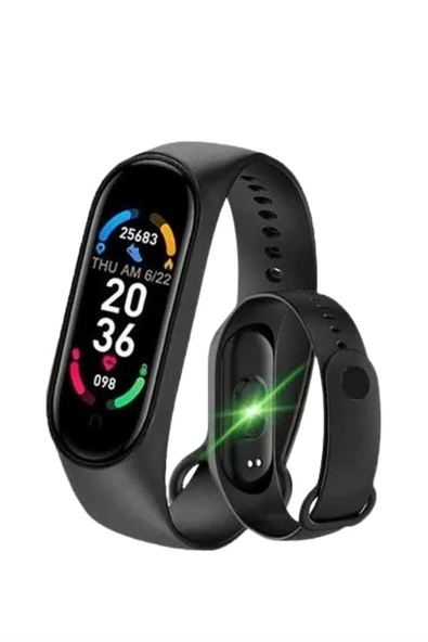 Akıllı Bileklik Android ve İOS Uyumlu Bildirim ve Çağrı Görme Spor Takibi - 3